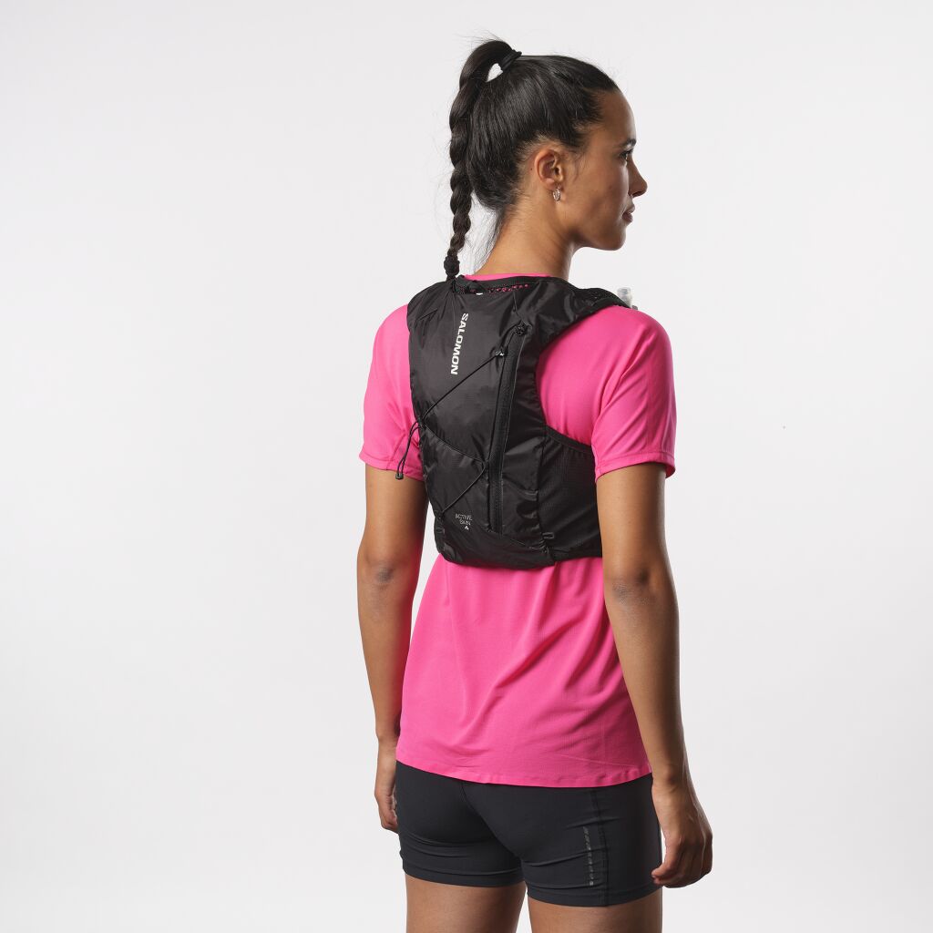 Salomon Act Skin 4 No Flasks - Juoksuliivi | Intersport [Musta]